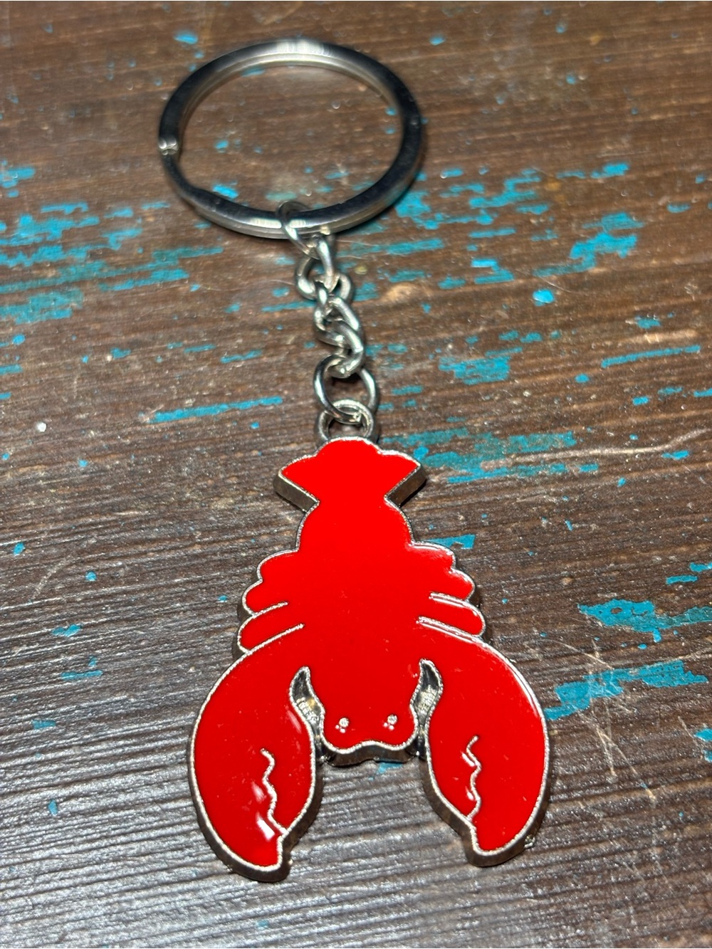 New Red Lobster Keychain Charm - Stylish Key & Card Accessory Bag Charm - Picture 2 of 5